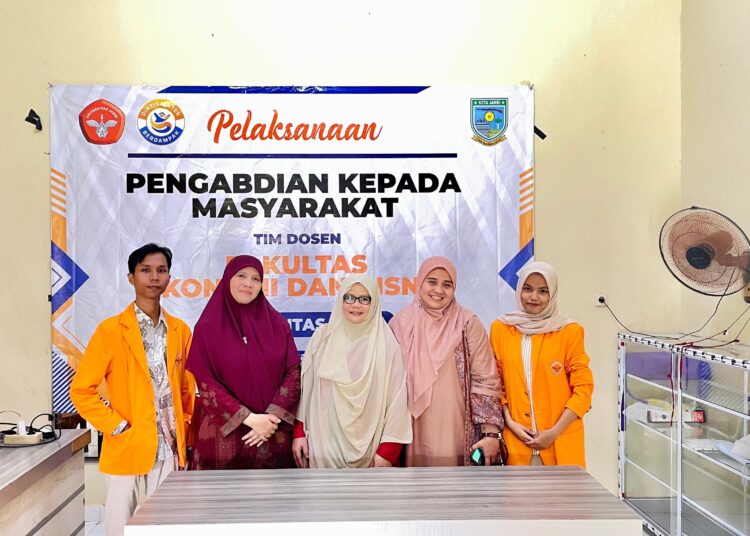 Tim Pengabdian Jurusan Akuntansi FEB UNJA: Pelatihan Literasi Keuangan Dorong UMKM Olak Kemang Lebih berkembang