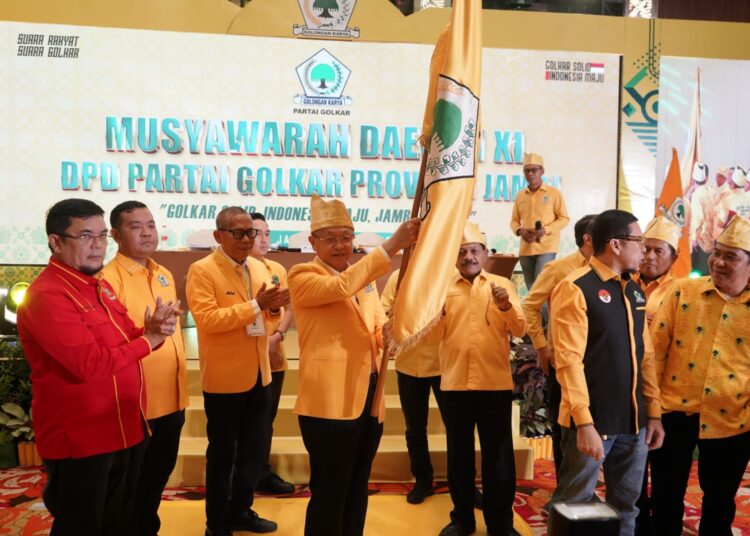 CE Terpilih jadi Ketua Golkar Jambi Secara Aklamasi