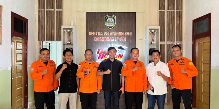 Edi Purwanto Tunjukkan Komitmen Dukung Penguatan Basarnas Jambi