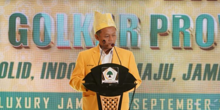  Sekjen Sarmuji di Musda Golkar Jambi Minta Kantor Golkar Harus Jadi Rumah Aspirasi Rakyat
