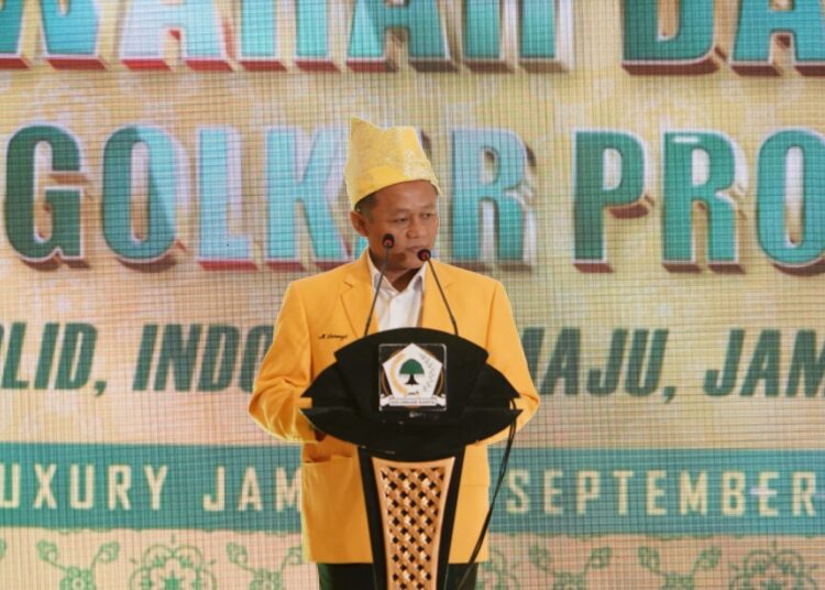 Sekjen Sarmuji di Musda Golkar Jambi Minta Kantor Golkar Harus Jadi Rumah Aspirasi Rakyat
