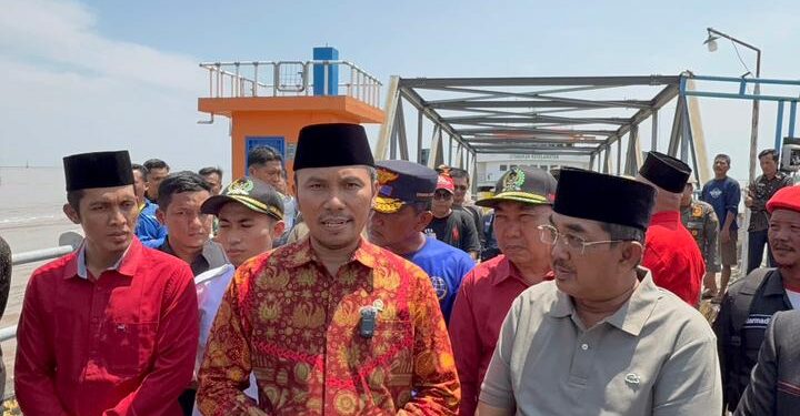 Kunker ke Tanjung Jabung Barat, Edi Purwanto Perjuangkan Penambahan Dermaga Roro dan Pinang Masuk Komoditas Strategis