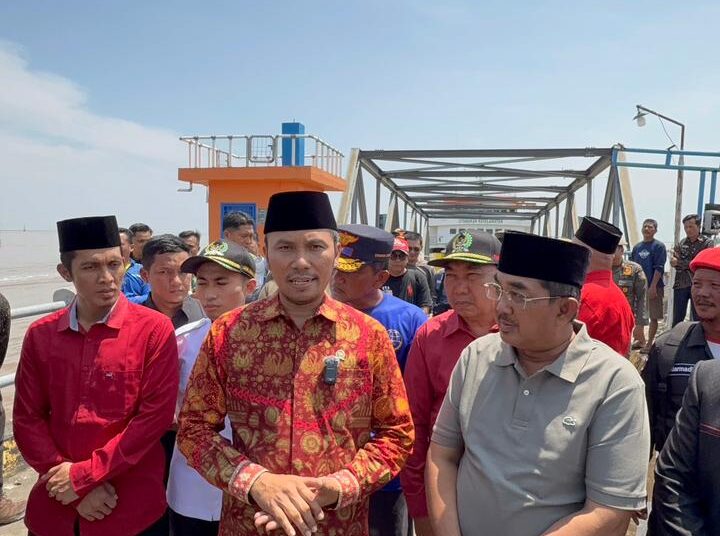 Kunker ke Tanjung Jabung Barat, Edi Purwanto Perjuangkan Penambahan Dermaga Roro dan Pinang Masuk Komoditas Strategis