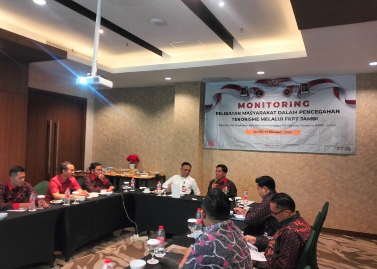 BNPT RI Lakukan Monitoring Lewat FGD Bersama FKPT Jambi