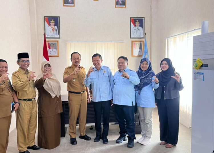 Wabub Kerinci Murison Sambut Tim Monev Komisi Informasi Jambi