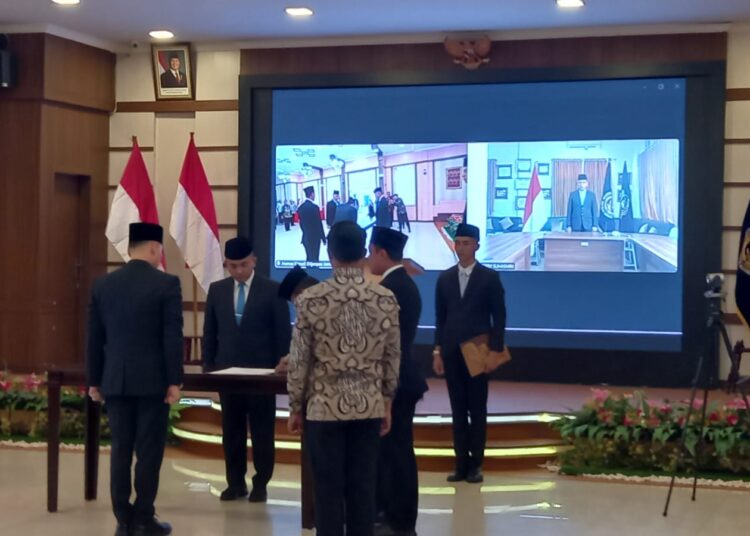 Dari Kalimantan Timur, Syahroni Ali Resmi Jabat Kalapas Klas IIA Jambi