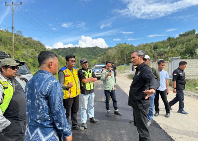 Reses, Edi Purwanto Pastikan Pengerjaan Inpres Jalan Daerah di Kerinci Berjalan Baik