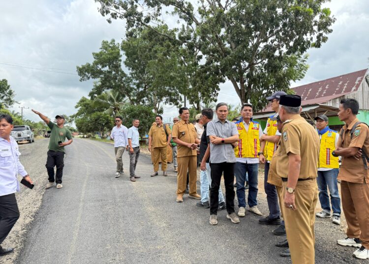 Reses Sarolangun, Edi Purwanto Cek Jalan Inpres di 5 Desa