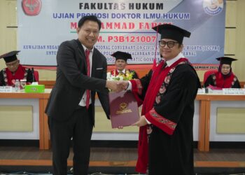 Mochammad Farisi Raih Gelar Doktor dengan Riset Penting Kewajiban Negara Mengatur Demokrasi Internal Parpol