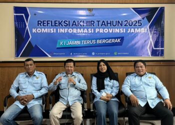 Refleksi Akhir Tahun 2025, KI Jambi Terima 32 Sengketa Informasi Naik 100 Persen