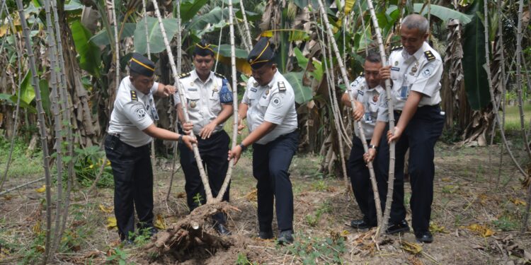 Lapas Narkotika Muara Sabak Gelar Panen Raya, Dukung Ketahanan Pangan Nasional