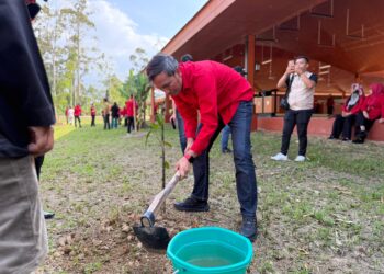 PDI Perjuangan Jambi Tanam Pohon di Kawasan Cagar Budaya Muaro Jambi Peringati HUT ke-79 Megawati