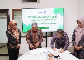 STIE Jambi Gandeng UICI Jakarta Kembangkan Pendidikan, Penelitian, dan Pengabdian
