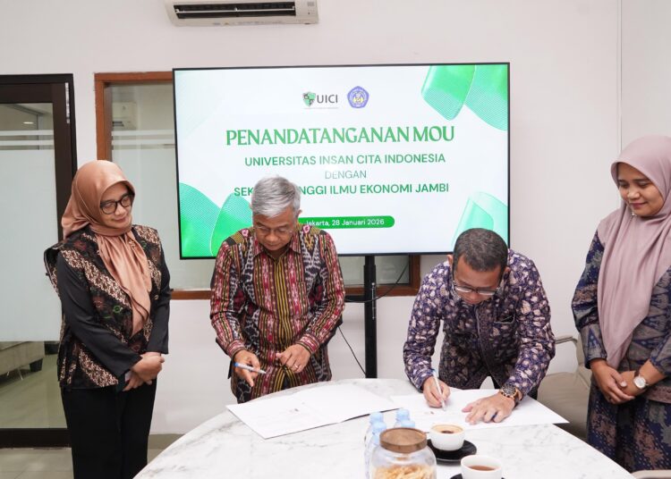 STIE Jambi Gandeng UICI Jakarta Kembangkan Pendidikan, Penelitian, dan Pengabdian