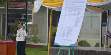 Kalapas Askari Utomo Pimpin Ikrar Zero Halinar, Integritas Jadi Harga Mati di Lapas Muara Sabak