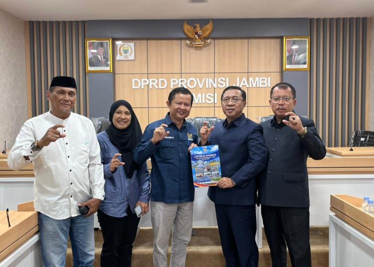 KI Jambi Laporkan Kinerja 2025 ke Komisi I DPRD Provinsi Jambi